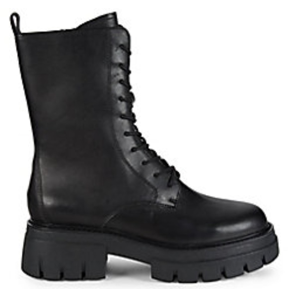 NIB ASH Leather Combat boots - Picture 2 of 5